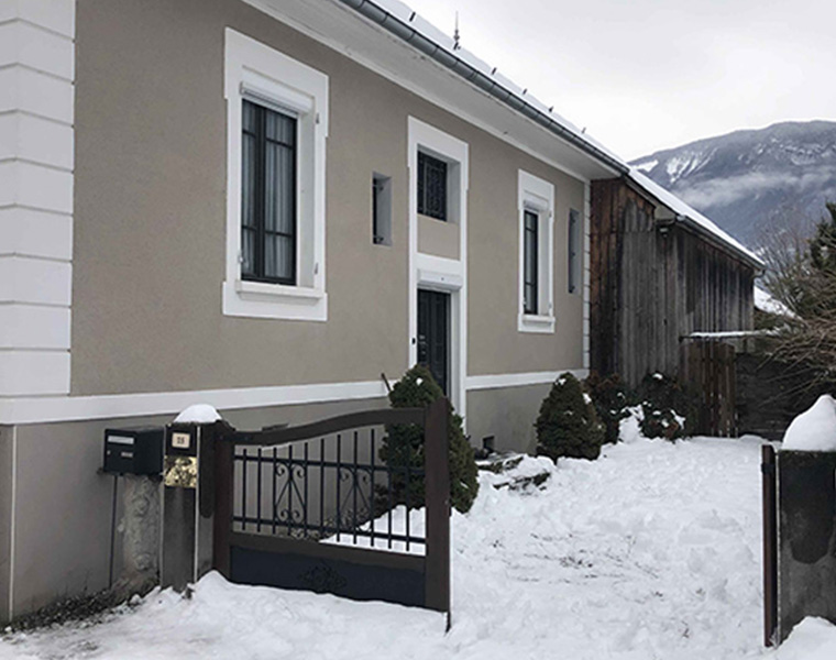 Il neige ce matin au bureau !